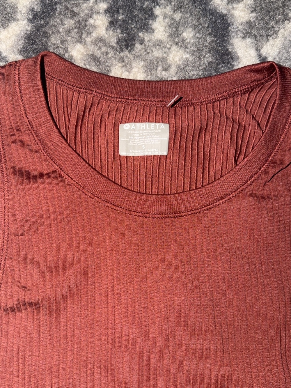 Athleta Ribbed Tank Top - Picture 3 of 3
